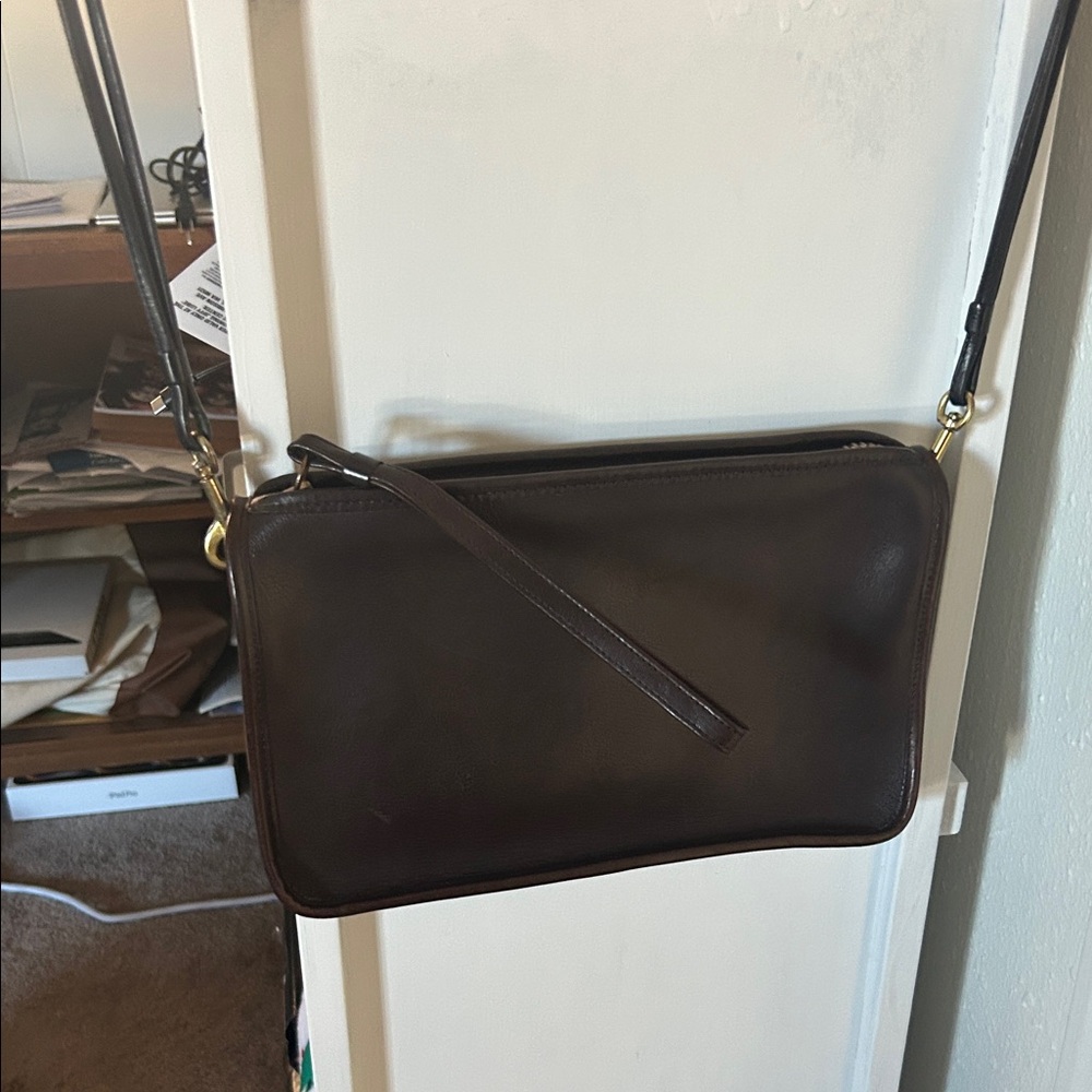 Coach Dark Brown Crossbody Bag